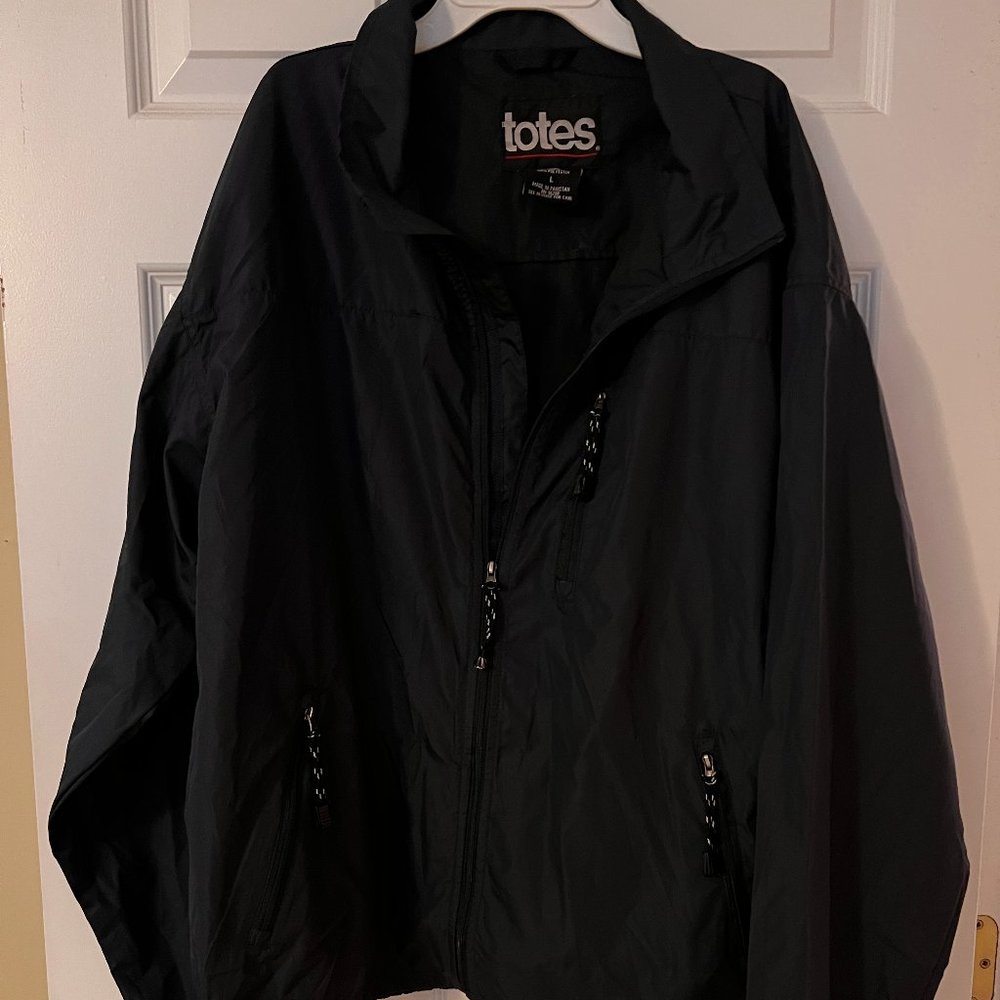 Totes Mens windbreaker jacket large